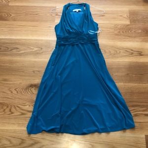 Women’s size 8 teal dress.
